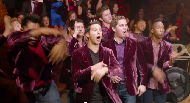 What happened in Pitch Perfect 2?